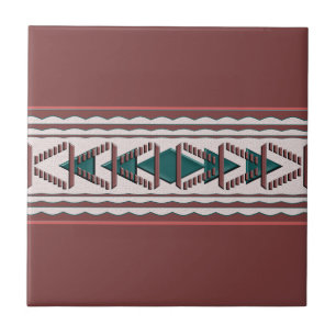 Southwest Tapestry Ceramic Tile