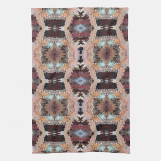 Southwest Tapestry Kitchen Towel (Vertical)