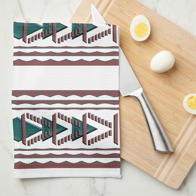 Southwest Tapestry Kitchen Towel (Quarter Fold)