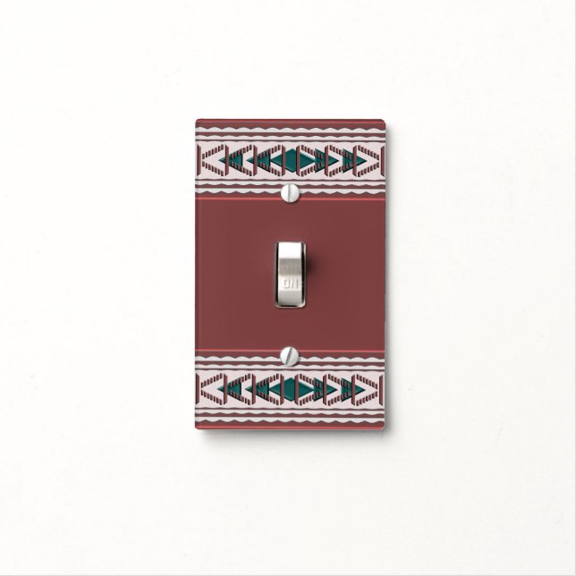 Southwest Tapestry Light Switch Cover (In Situ)