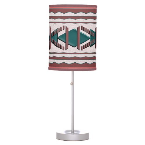 Southwest Tapestry Table Lamp