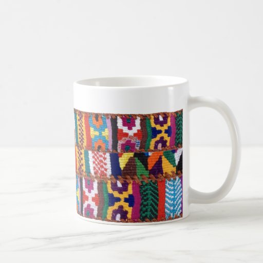 Southwest Textile Art Classic White Coffee Mug | Zazzle