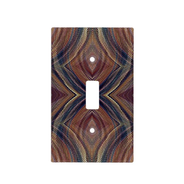 Southwest Textile Light Switch Cover (Front)