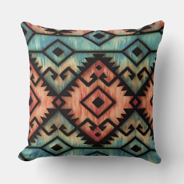 Southwest Throw Pillow (Front)