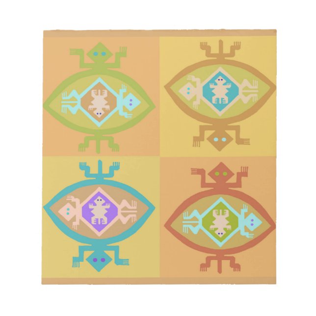 Southwest Tortuga Family Notepad (Front)