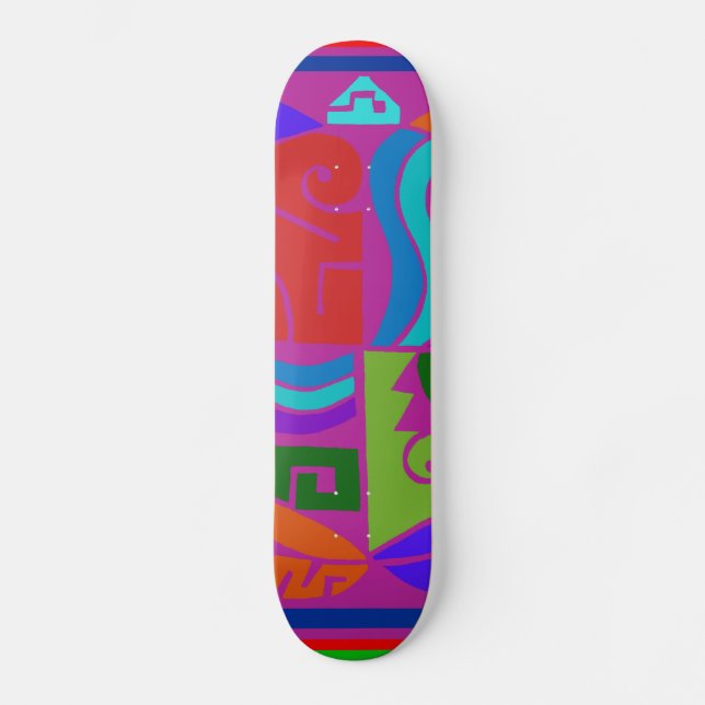 Southwest Tortuga Skateboard Deck (Front)