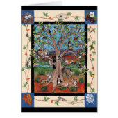 "Southwest Tree of Life", Four Seasons, Art Notes (Front)