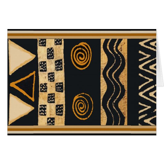 Southwest Tribal Native American Design Cards (Front Horizontal)
