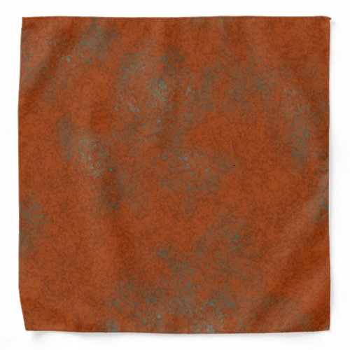 Southwest Turquoise and Copper Canyon Colors Print Bandana