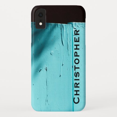 Southwest Turquoise Door  iPhone XR XS XS Max Name iPhone XR Case