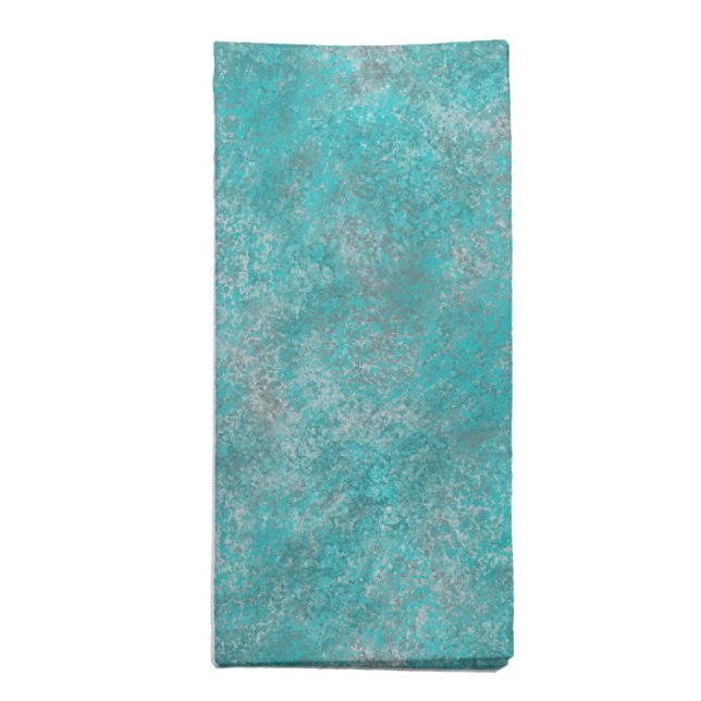 Southwest Turquoise Napkin (Folded)