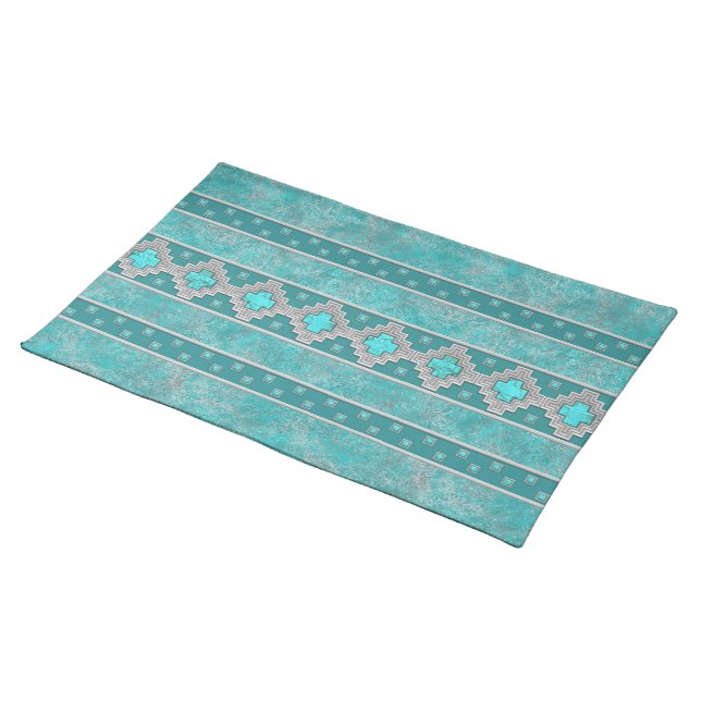 Southwest Turquoise Placemat (On Table)
