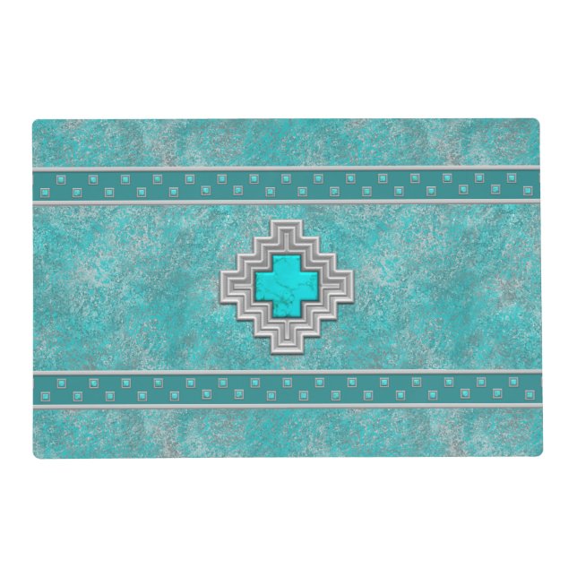 Southwest Turquoise Placemat (Front)