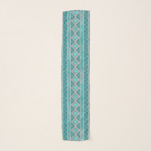 Southwest Turquoise Scarf