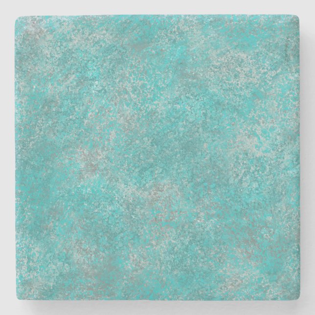 Southwest Turquoise Stone Coaster (Front)