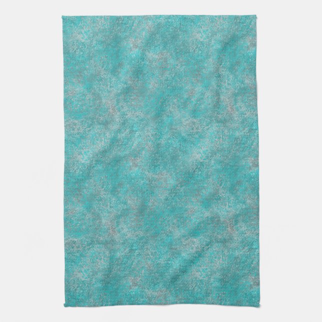 Southwest Turquoise Towel (Vertical)