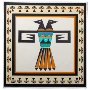 Southwest Twin Bird Head Napkin