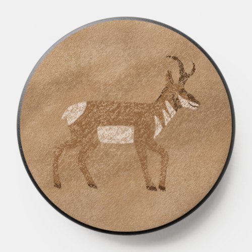 Southwest Walking Pronghorn Antelope PopSocket