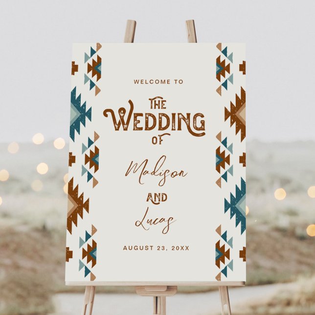 Southwest Wedding Welcome Sign (Creator Uploaded)