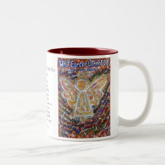 Southwest What Cancer Cannot Do Angel Mug or Cup