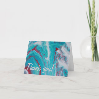 Southwest white lightning strikes twice thank you card