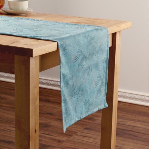 Southwest Winter Deer Long Table Runner