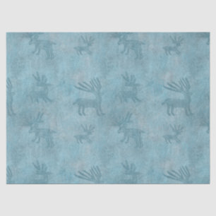 Southwest Winter Deer Tissue Paper