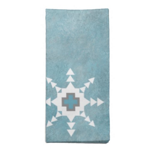 Southwest Winter Snowflake Cloth Napkin