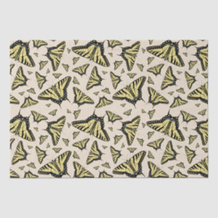 Southwest Yellow Swallowtail Butterflies All Over Tissue Paper
