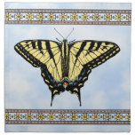 Southwest Yellow Swallowtail Butterfly Blue Sky Cloth Napkin
