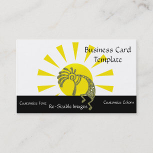 Southwestern Arizona Kokopelli Business Card
