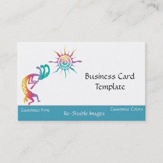 Southwestern Arizona Kokopelli Business Card