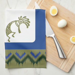 Southwestern Arizona Kokopelli Kitchen Towels