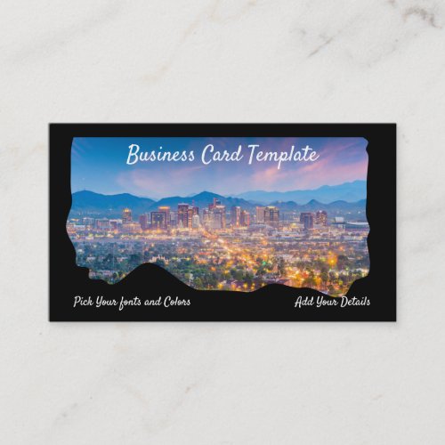 Southwestern Arizona Phoenix Business Card