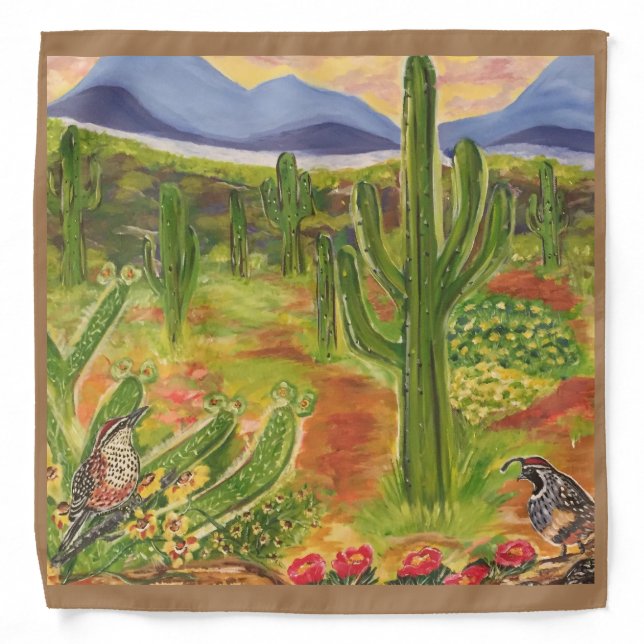 SOUTHWESTERN ART BANDANA (Front)