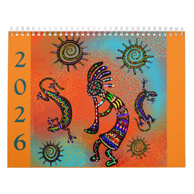 SOUTHWESTERN ART CALENDAR 2026 (Cover)