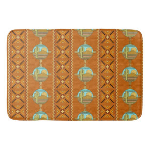 Southwestern bath mat