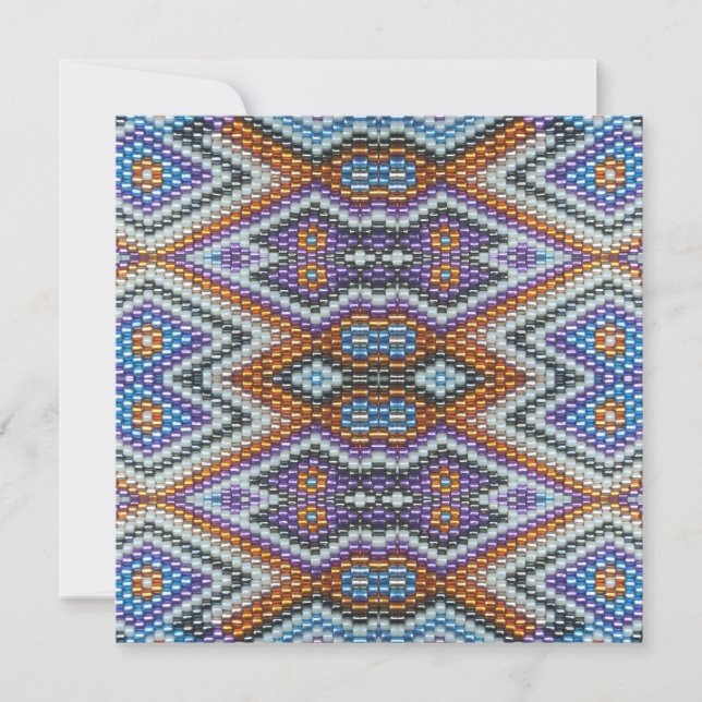 Southwestern Bead Art Note Card (Front)