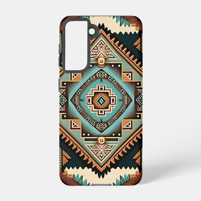 SouthWestern Boho Pattern Samsung Galaxy Case (Back)