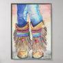 Southwestern Boots Art Print Suitable for Framing