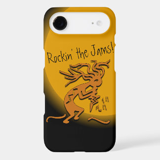 Southwestern Brown Kokopelli With Musical Notes iPhone 17 Air Case