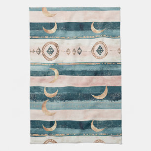 Southwestern Celestial Pattern - Desert Style Kitchen Towel