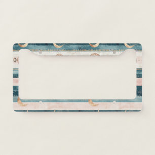 Southwestern Celestial Pattern - Desert Style License Plate Frame