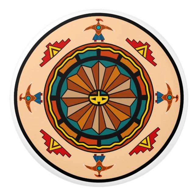 Southwestern Ceramic Knobs (Front)
