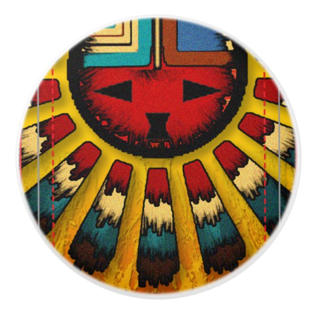 Southwestern Ceramic Knobs (Front)