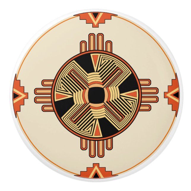 Southwestern Ceramic Knobs (Front)