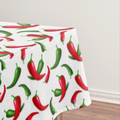 Southwestern Chili pepper pattern tablecloth