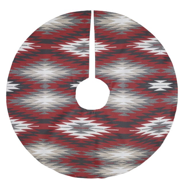 Southwestern Christmas Tree Skirt (Front)
