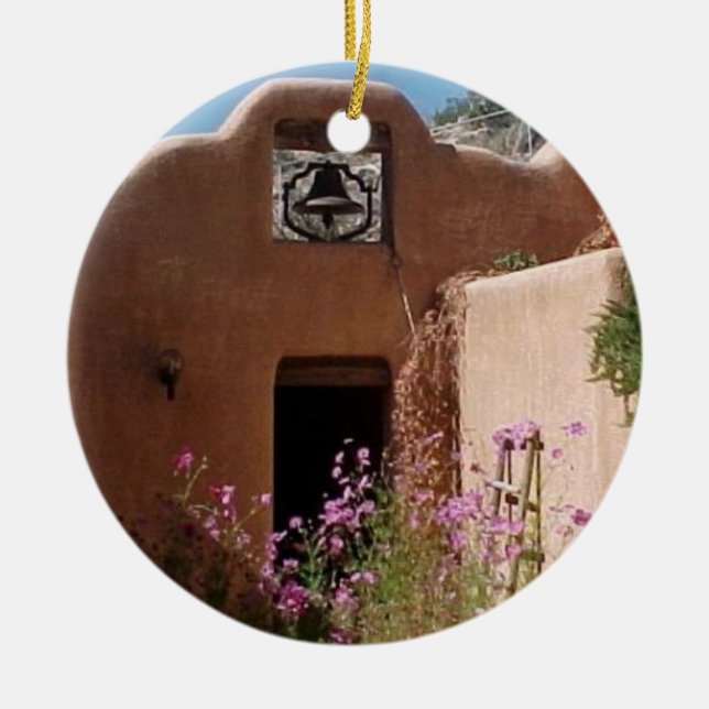 Southwestern Church Mission Ceramic Ornament (Front)
