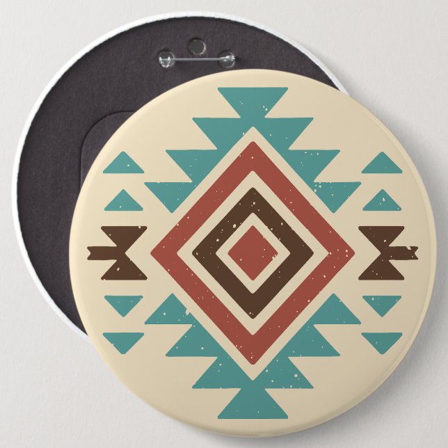 Southwestern Desert Button (Front & Back)